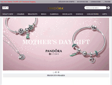 Tablet Screenshot of pandorashop.fr